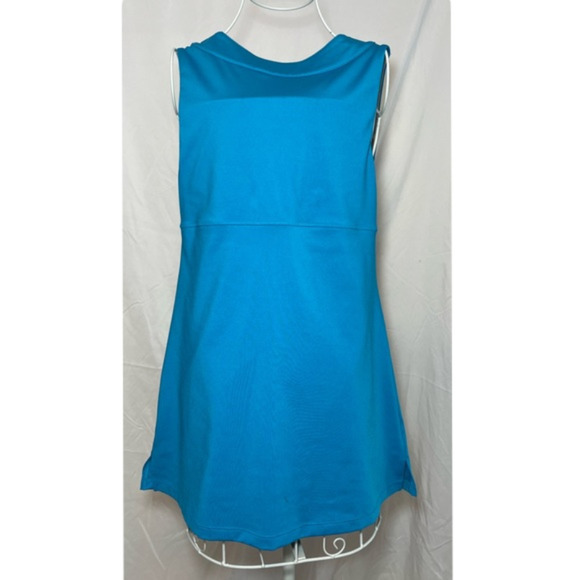 Athleta Tank Top with Built-in Bra - Size 36C - Blue - Picture 3 of 9